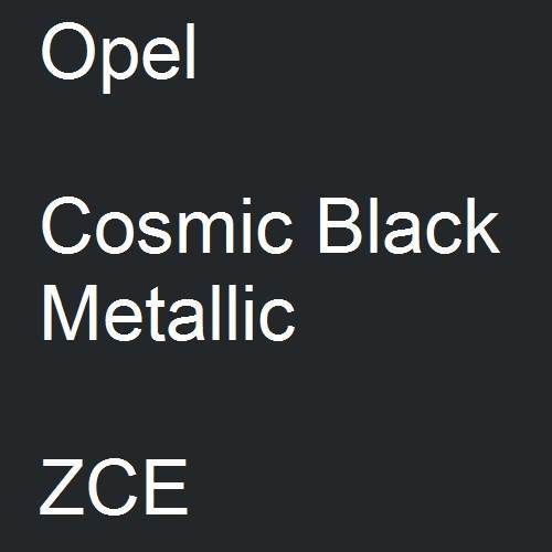 Opel, Cosmic Black Metallic, ZCE.